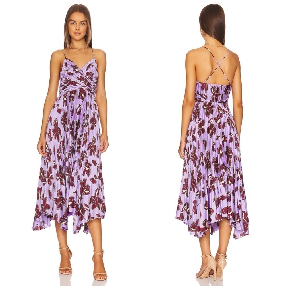 Jonathan Simkhai Portia Floral Print Dress Designer Size 4